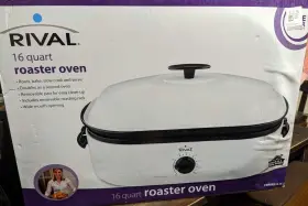 Ckrvrs16-w Rival Roaster Oven 16-quart With Removable Roasting New Open Box