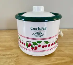 Dhp2403 Rival Little Dipper Crock Pot Mini Slow Cooker Cherries Cherry