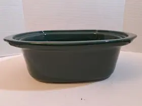 Pot3745 Rival Crock Ceramic Insert-green #3