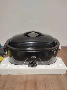 Ro161-b Rival New In Box - 16 Quart Roaster Oven With Roasting Rack Black #2