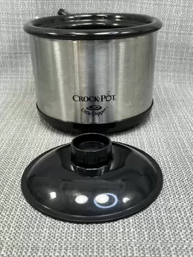 Sc30 Rival Little Dipper Crock Pot Electric Stoneware Server Stainless Model #2 Sc30 Rival Little Dipper Crock Pot Electric Stoneware Server Stainless Model #2