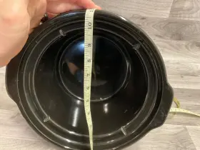 Scr-503 Rival Crock Pot Round Black Replacement Server Stoneware 5 Quart Fits Scr503 #3 Scr-503 Rival Crock Pot Round Black Replacement Server Stoneware 5 Quart Fits Scr503 #3