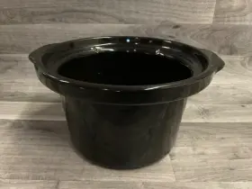 Scr-503 Rival Crock Pot Round Black Replacement Server Stoneware 5 Quart Fits Scr503 Scr-503 Rival Crock Pot Round Black Replacement Server Stoneware 5 Quart Fits Scr503