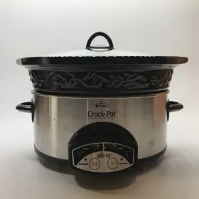 Scv500 Rival Crock Pot Stoneware Slow Cooker 5 Quarts Model Smart-pot