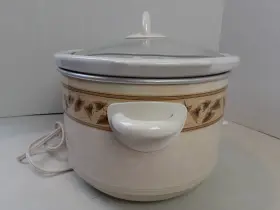 Scv550-wm Rival Vintage Select Crock Pot 5 1/2 Quart Slow Cooker Stoneware 1224 #3
