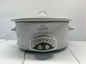 Scvp604 Rival Crockpot Smart-pot Sc7 Slow Cooker 6 Quart Tested Used