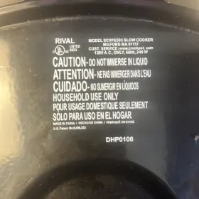 Scvpe503 Rival Crock Pot Smart-pot 5- Quart Stoneware Liner Slow Cooker #scvpe503 #2