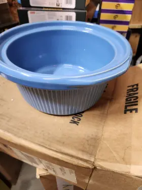 Sw3355-bl Rival 5 Quart Replacement Crock Pot Stoneware Insert