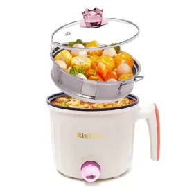 Rixhbvn 717206167368 Hot Pot Electric With Steamer Rapid Noodles Cookernon-stick For