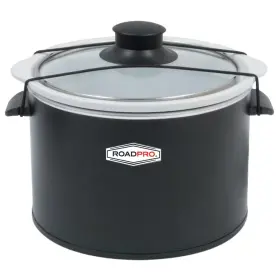 Roadpro 711181775242 12-volt 1.5 Quart Slow Cooker Black