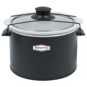 Roadpro 882524796573 Roadpro-rpsl-350 Quart Slow Cooker Auto Travel 12v White 1.5