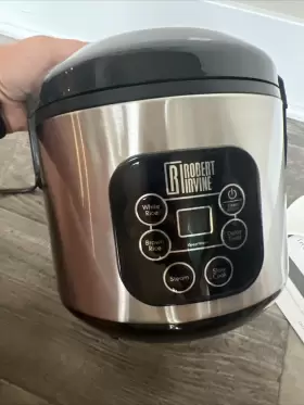 Crka-mc04 Robert Irvine 2 Quart Digital Multi-cooker Silver And Black Slow Cooker #3