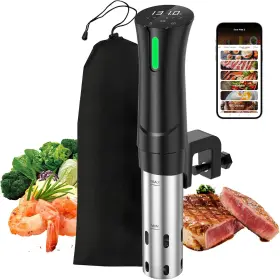 Recipes-1000w Rocyis Sv-2101 Sous Vide Machine-suvee Cooker-rocyis Kit With Lid Fast