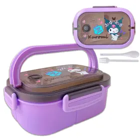 Ftf0lys00503 Roffatide Cartoon All-in-one Bento Boxes With Fork And Spoon Handle Cute C
