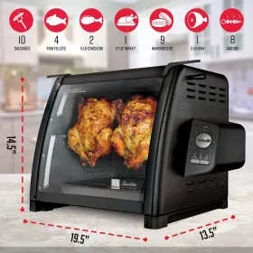 St5500sblk Ronco 665860778805 Series Rotisserie Oven Countertop 3 Cook Inch #3 St5500sblk Ronco 665860778805 Series Rotisserie Oven Countertop 3 Cook Inch #3