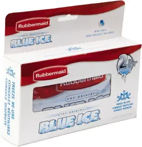 Fg100306220 Rubbermaid Fba Blue Ice Twin Lunch Pack