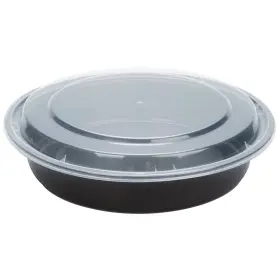 Safepro Nc948-25pcs Nac 48 Oz. Black Round Microwavable 9 Inches X 1.5 Safepro Nc948-25pcs Nac 48 Oz. Black Round Microwavable 9 Inches X 1.5
