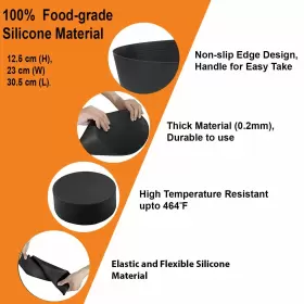 Salalina 197644598694 Slow Cooker Liners Fit Crockpot 7-8 Quart Oval Reusable And Leakp #2 Salalina 197644598694 Slow Cooker Liners Fit Crockpot 7-8 Quart Oval Reusable And Leakp #2