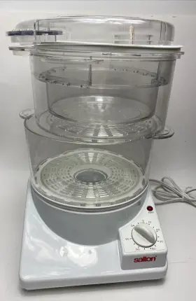Salton 082846021685 Vitamin Bar 2 Tier Steamer #3
