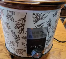 400.646400 Sears Rare Vintage Roebuck And Co. Crock Watcher Pot