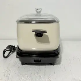 5275 Sears Merry Mushroom Slow Cooker 1976 Vintage Kitchen With West Bend Base Tested #2