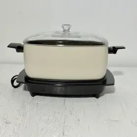 5275 Sears Merry Mushroom Slow Cooker 1976 Vintage Kitchen With West Bend Base Tested #3