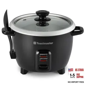 Tm-101rccn Select Brands Inc Electric Rice Cooker - Large Capacity For Soups Oatmeal And More Black 10 Cups