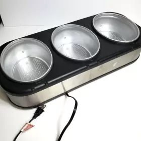 Yde-1121 Sensio Bella Replacement Triple Slow Cooker Crock Pot Base Only - Works #3 Yde-1121 Sensio Bella Replacement Triple Slow Cooker Crock Pot Base Only - Works #3