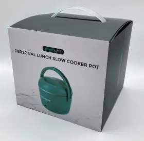 22837a1 Servappetit Personal Lunch Slow Cooker Pot Green-blue 50w 120v Model