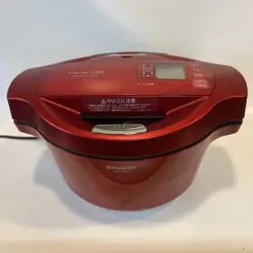 Kn-ht99a Sharp Healsio Hot Cook 2.4l Red Auto Japanese Kn-ht99a Sharp Healsio Hot Cook 2.4l Red Auto Japanese
