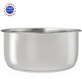 Sicheer 754083993055 Stainless Steel Inner Pot Replacement Insert Liner Accessory Compatible