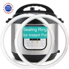 Gjqip8qt Siireemuu 2 Pack Sealing Ring 8 Quart For Instant Pot Instapot Food Grade Silicone