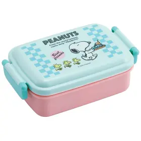 Sk-pnt-664250 Skater Peanuts Lunch Box 15.22oz 80s Cafe Design One Size Multicolor