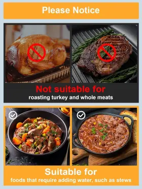 Kd753 Smartake Electric Roaster Liners 10 Count Disposable 10-pack Clear #2