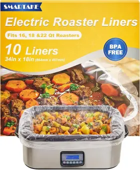 Kd753 Smartake Electric Roaster Liners 10 Count Disposable 10-pack Clear