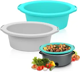 Sophico 445030617683 Chefaid Slow Cooker Liners 100% Silicone Reusable Crock Pot Insert Accessories