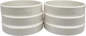 Sous-la-vide 313112868810 Perfect Hamburger/burger Immersion Cooking Rings Set Of 6 1/2 Lb. Ri