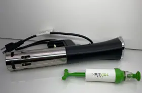 Sv02l Sous Vide Cooker Model With Vacuum Pump And A Few Bags