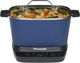Mc107d-3bp Spectrum Brands Stirmax Midnight Blue 7.5 Quart Digital Multi-cooker With Automatic Paddle To S