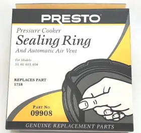 09908 Srt Appliance Parts 9908 Pressure Cooker Sealing Ring Gasket Fits Presto 50 Models