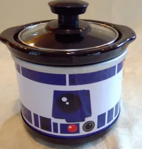 Lsw-065r Star Wars R R2-d2 0.65 Quart Mini Electric Slow Cooker - No Box Model Lsw 065r