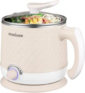 Stariver 649661733362 1.8l Electric Cooker Multi-functional Mini Pot For Noodles Soup Porridge Dum