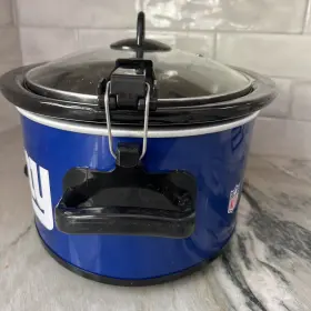 Sccpnfl600-nyg Sunbeam Crock Pot Slow Cooker 6 Quart Team Design Ny Giants #3 Sccpnfl600-nyg Sunbeam Crock Pot Slow Cooker 6 Quart Team Design Ny Giants #3