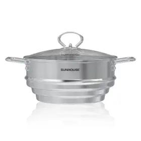 30124 Sunhouse 5 Quart Stainless Steel Steamer Insert
