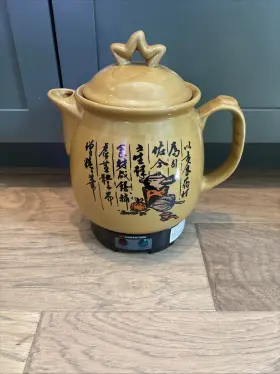 Ss-0340 Sunpentown Medicine Cooker Chinese Electric Herbal Pot With Lid 3.2 Liters