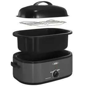 Sunvivi 733669412944 20-quart Roaster Oven With Self-basting Lid Turkey Removab