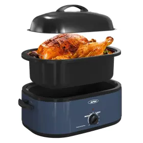 Sunvivi 733669413422 Roaster 18 Quart Roasting Oven With Self-basting Lid Removable Pan Turkey Roa