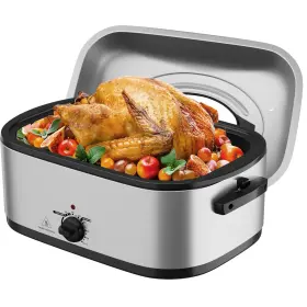 Sunvivi 795276249818 Electric Roaster Oven With Visible Selfbasting Lid 24 Quart Turkey