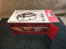 Zer008sl-11-sv Sunvivi Electric Roaster Oven With Viewing Lid 30lb 26-quart