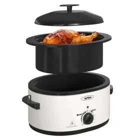 Sunvivipro 810173792806 Roaster Oven With Self-basting Lid Electric Turkey Removab